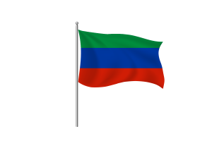 Dagestan Flag Clipart flag
