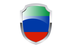 Dagestan Shield Logo flag