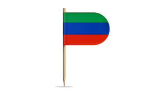 Dagestan Flag for Desk, Table flag