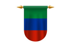Dagestan Flag Emblem Vector Images flag