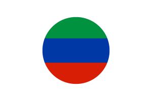 Dagestan Flag Circle Vector Free flag