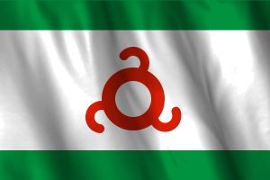 National Flag of Ingushetia flag