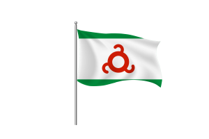 Ingushetia Flag Clipart flag