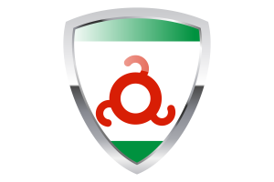 Ingushetia Shield Flag flag