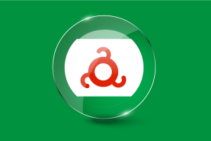 Ingushetia Flag Glossy Round Button flag
