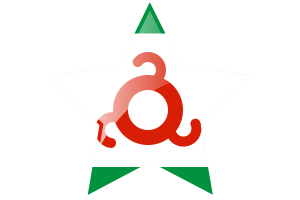 Ingushetia Flag Star Icon flag