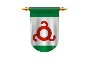 Ingushetia Flag Emblem Vector Images flag
