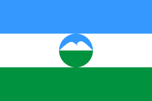 Flag of Kabardino-Balkarian Republic flag