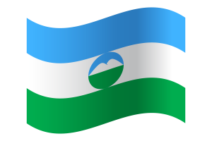 Kabardino-Balkarian Republic Flag flag