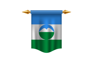 Kabardino-Balkarian Republic Flag Royal Banner flag