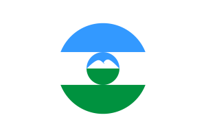 Kabardino-Balkarian Republic Flag Circle Vector Free flag