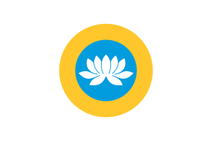 Republic of Kalmykia Flag Circle Vector Free flag