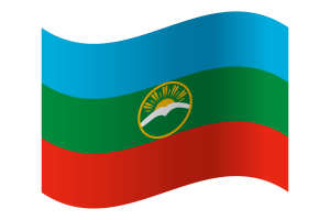 Karachay Cherkessia Flag flag