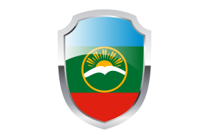 Karachay Cherkessia Shield Logo flag