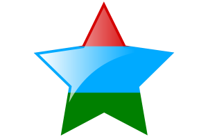 Republic of Karelia Flag Star Icon flag
