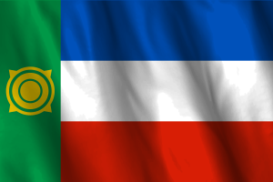 National Flag of Khakassia flag