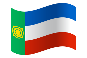 Khakassia Flag flag