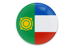 Khakassia Flag Vector Art flag