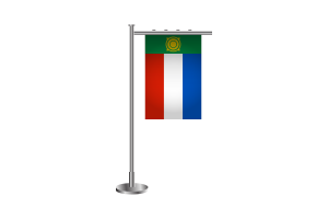 Khakassia Standing Flag flag