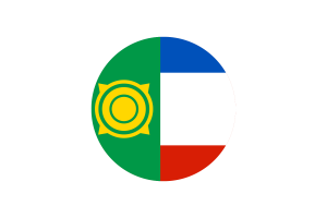 Khakassia Flag Circle Vector Free flag