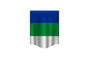 Komi Republic Flag Banner flag