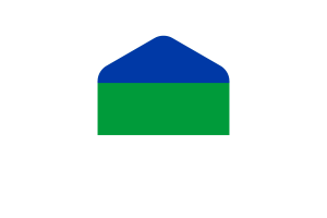 Komi Republic Flag Rounded Hexagon Shape flag