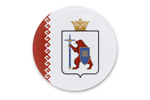 Mari El Flag Vector Art flag