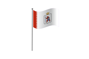 Waving Flag of Mari El flag