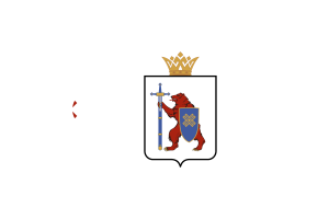 Mari El Flag Illustration Hexagon Rounded Shape flag