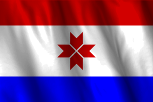 National Flag of Mordovia flag