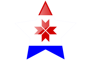 Mordovia Flag Star Icon flag