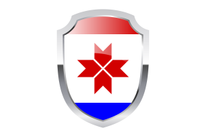 Mordovia Shield Logo flag