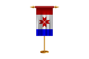 Mordovia Ceremonial Flag Vector Free flag