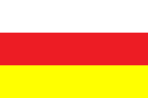 Flag of North Ossetia Alania flag