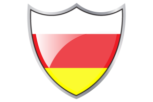 Standard of North Ossetia Alania flag