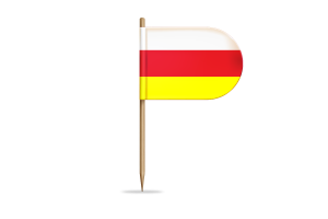 North Ossetia Alania Flag for Desk, Table flag
