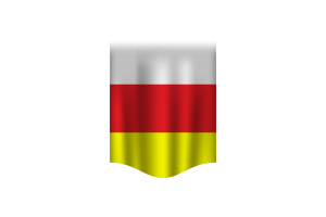 North Ossetia Alania Flag Banner flag