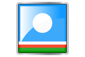 Sakha Flag Square icon flag