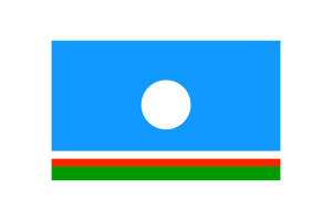 Sakha Flag Vector Illustration flag