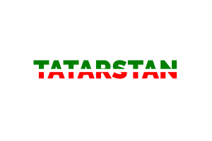 Tatarstan Text Art flag