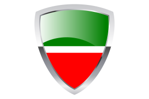Tatarstan Shield Flag flag