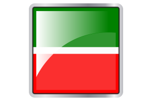 Tatarstan Flag Square icon flag