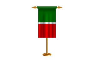 Tatarstan Ceremonial Flag Vector Free flag