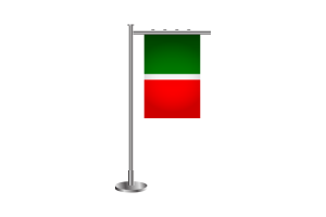 Tatarstan Standing Flag flag