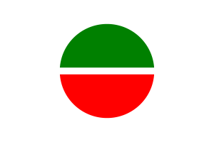 Tatarstan Flag Circle Vector Free flag
