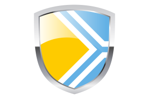 National Flag of Tuva Clipart flag