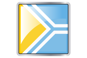 Tuva Flag Square icon flag