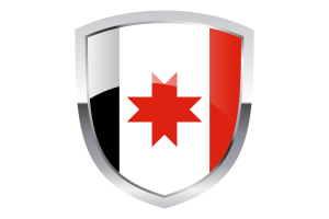 National Flag of Udmurt Clipart flag