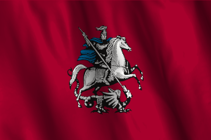 National Flag of Moscow flag