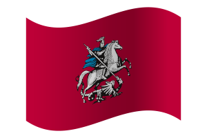 Moscow Flag flag